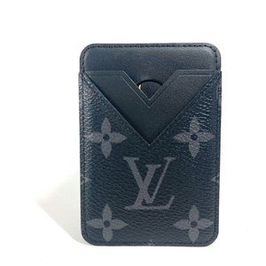 LOUIS VUITTON Black Monogram Card Holder